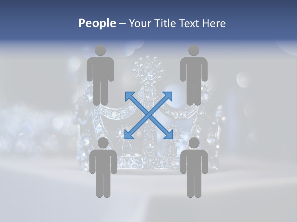 Diamond Queen Fairy PowerPoint Template