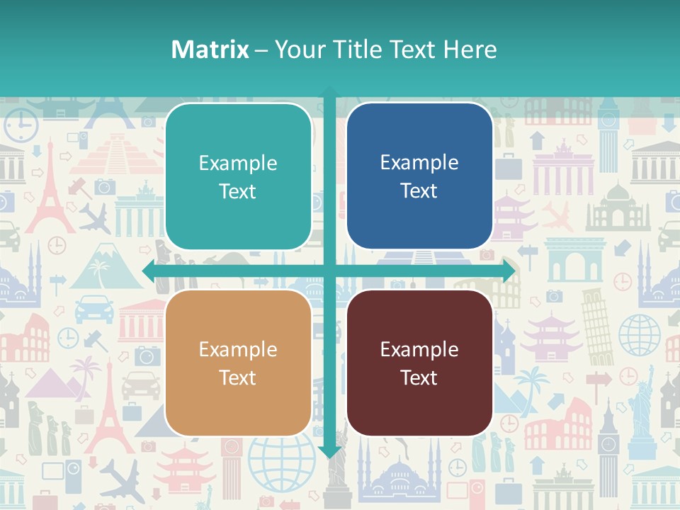 Card Heritage Abstract PowerPoint Template