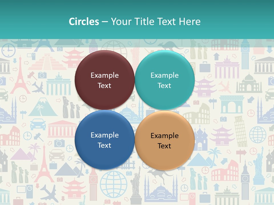 Card Heritage Abstract PowerPoint Template