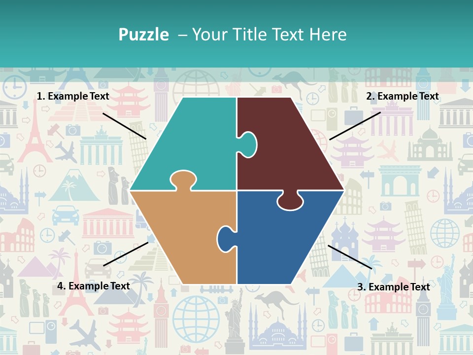 Card Heritage Abstract PowerPoint Template