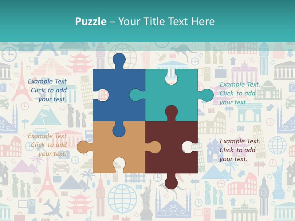 Card Heritage Abstract PowerPoint Template