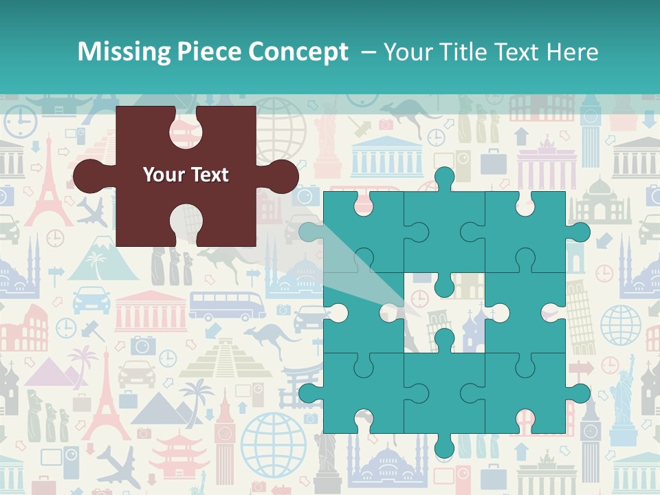 Card Heritage Abstract PowerPoint Template