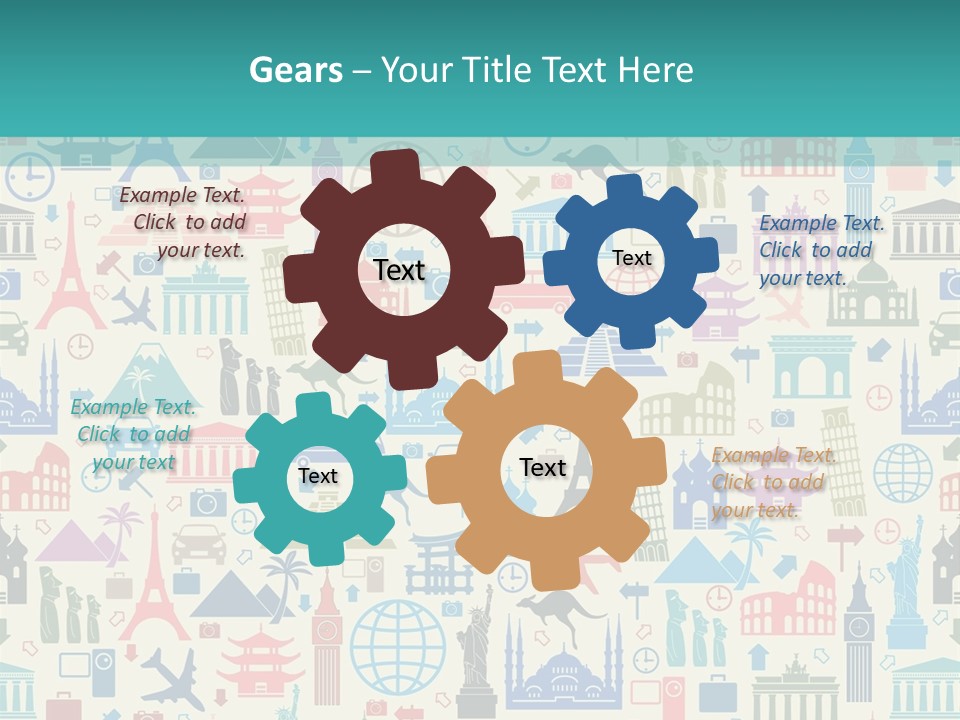 Card Heritage Abstract PowerPoint Template