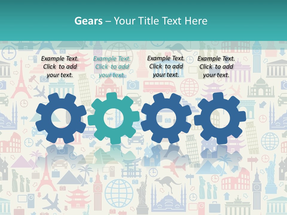 Card Heritage Abstract PowerPoint Template