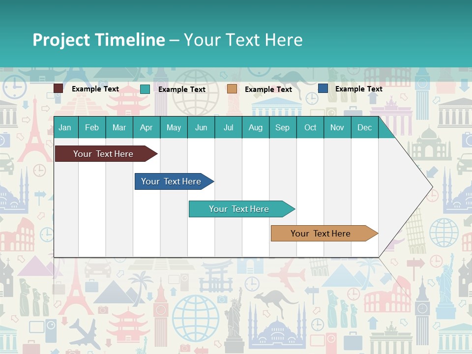 Card Heritage Abstract PowerPoint Template