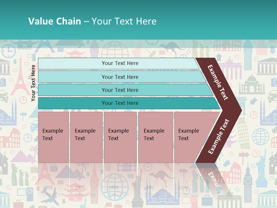 Card Heritage Abstract PowerPoint Template