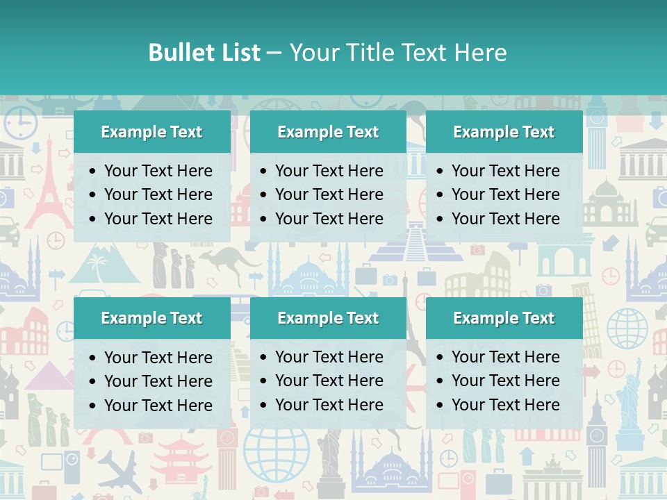 Card Heritage Abstract PowerPoint Template