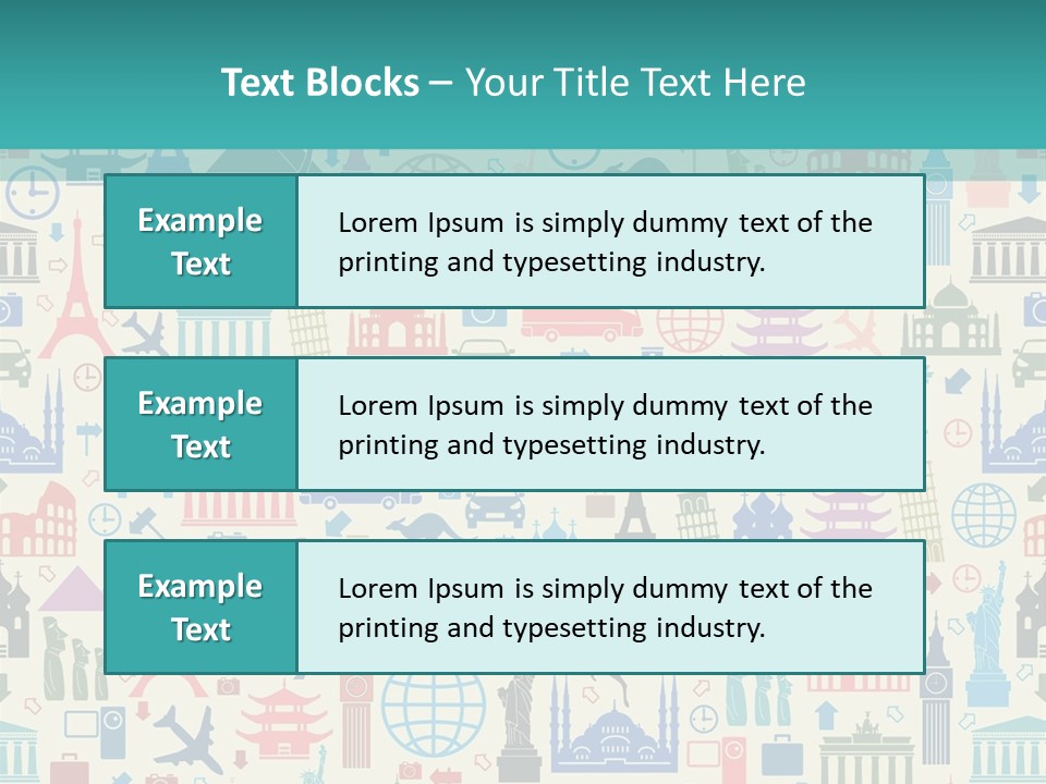 Card Heritage Abstract PowerPoint Template