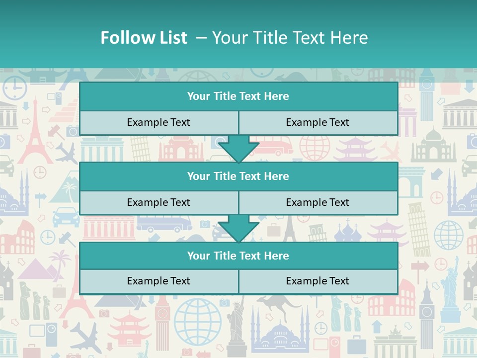 Card Heritage Abstract PowerPoint Template