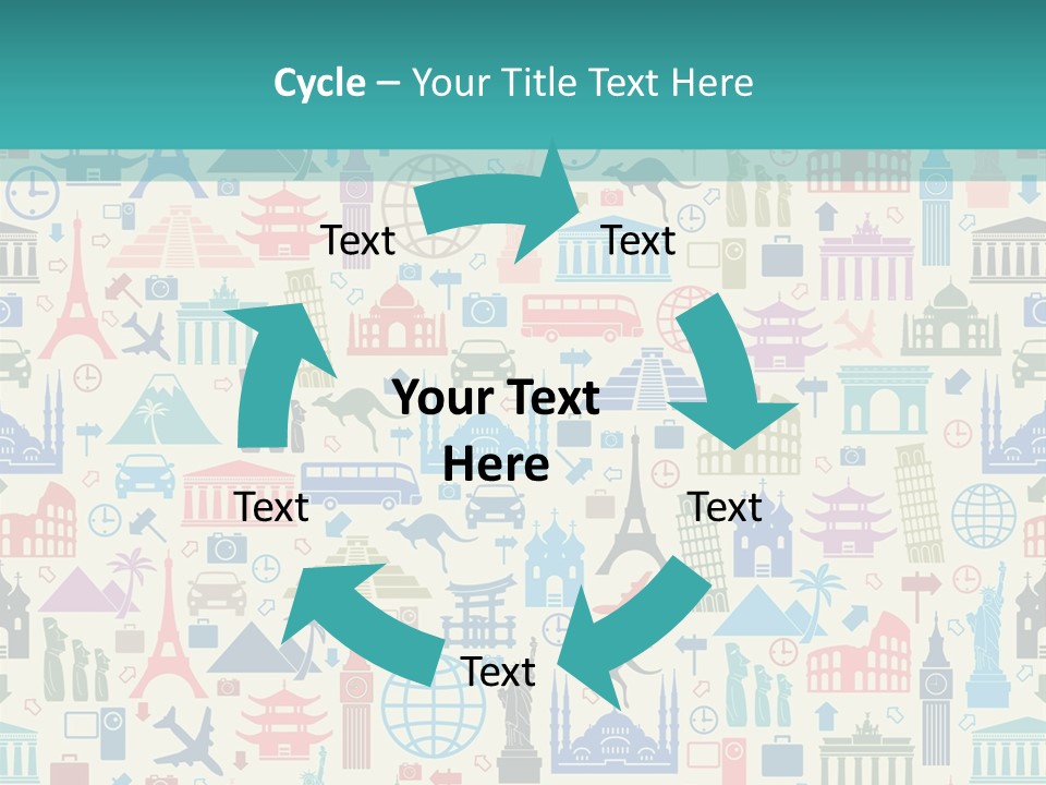 Card Heritage Abstract PowerPoint Template