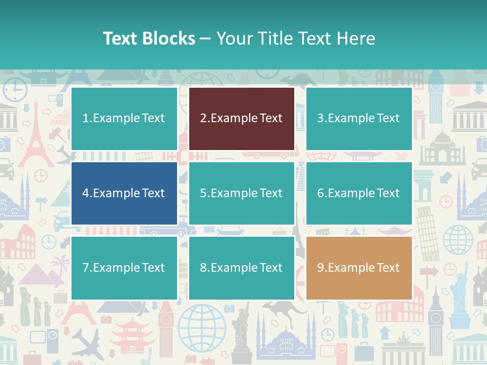 Card Heritage Abstract PowerPoint Template