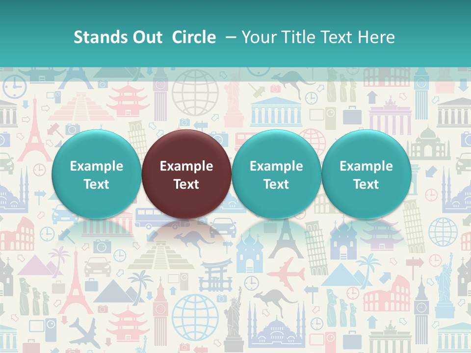 Card Heritage Abstract PowerPoint Template