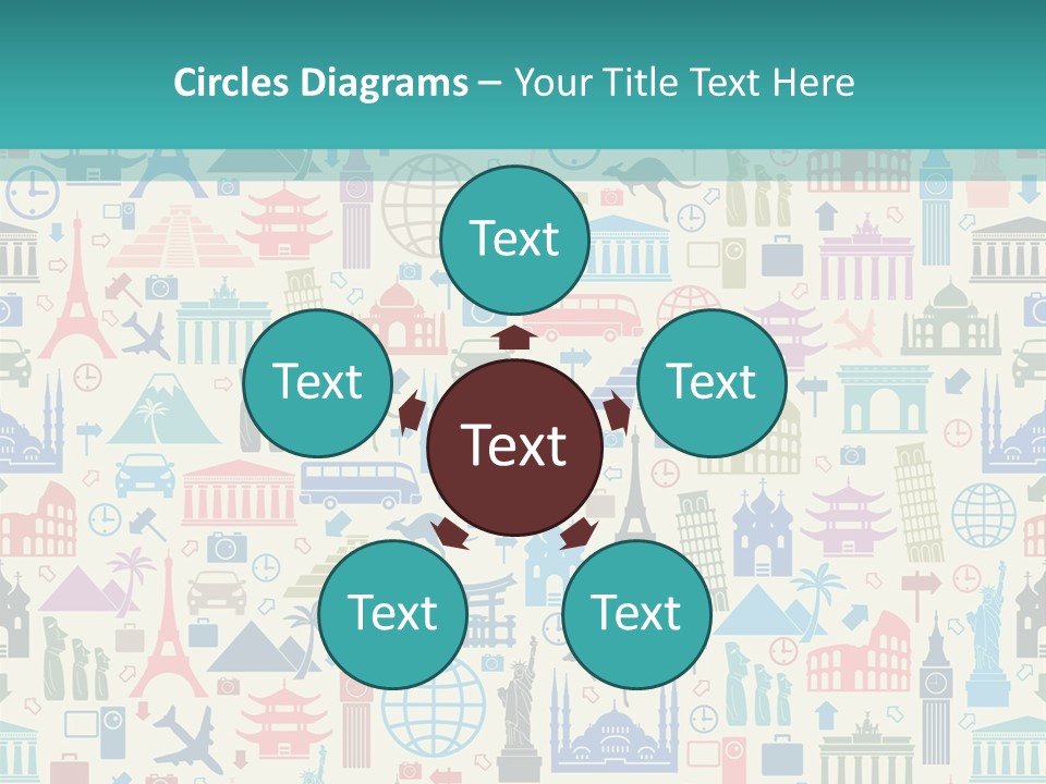 Card Heritage Abstract PowerPoint Template