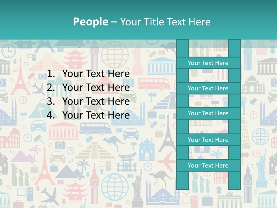 Card Heritage Abstract PowerPoint Template