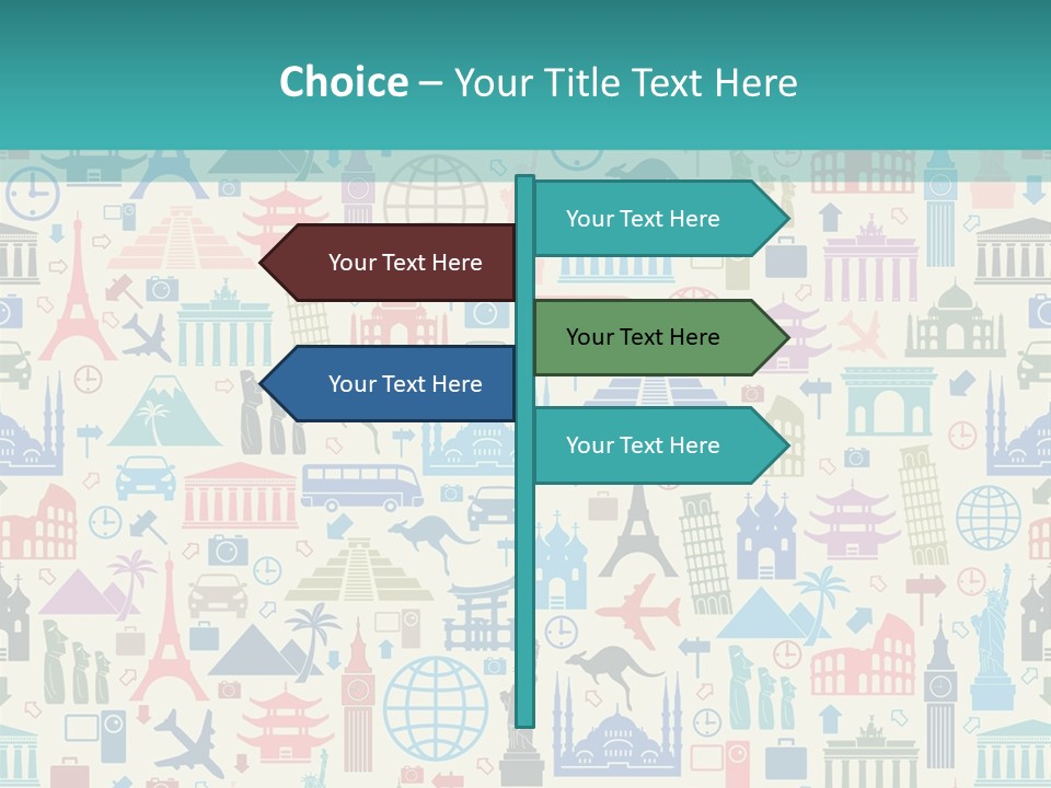 Card Heritage Abstract PowerPoint Template