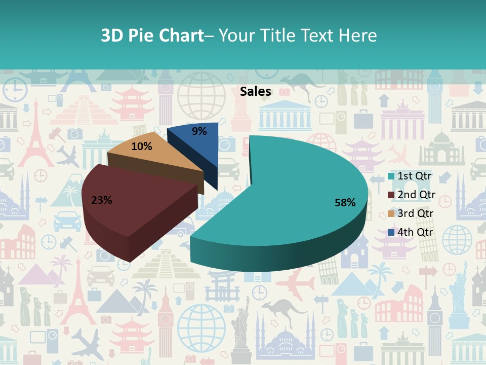 Card Heritage Abstract PowerPoint Template