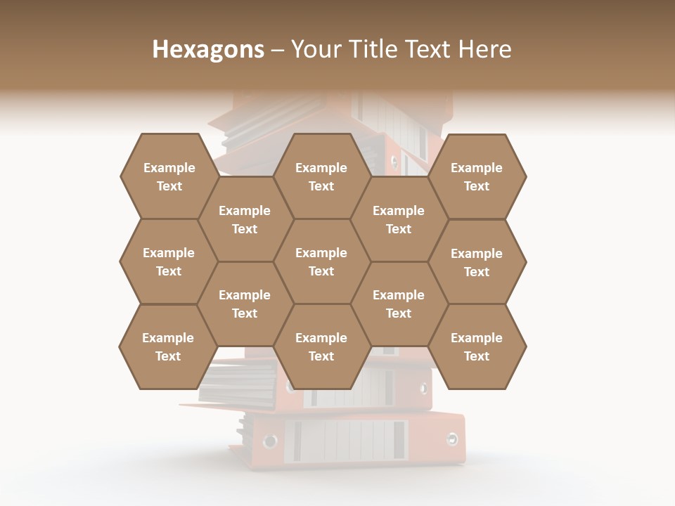 Report Organize Stationary PowerPoint Template