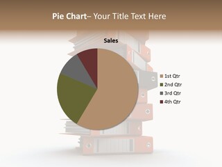 Report Organize Stationary PowerPoint Template