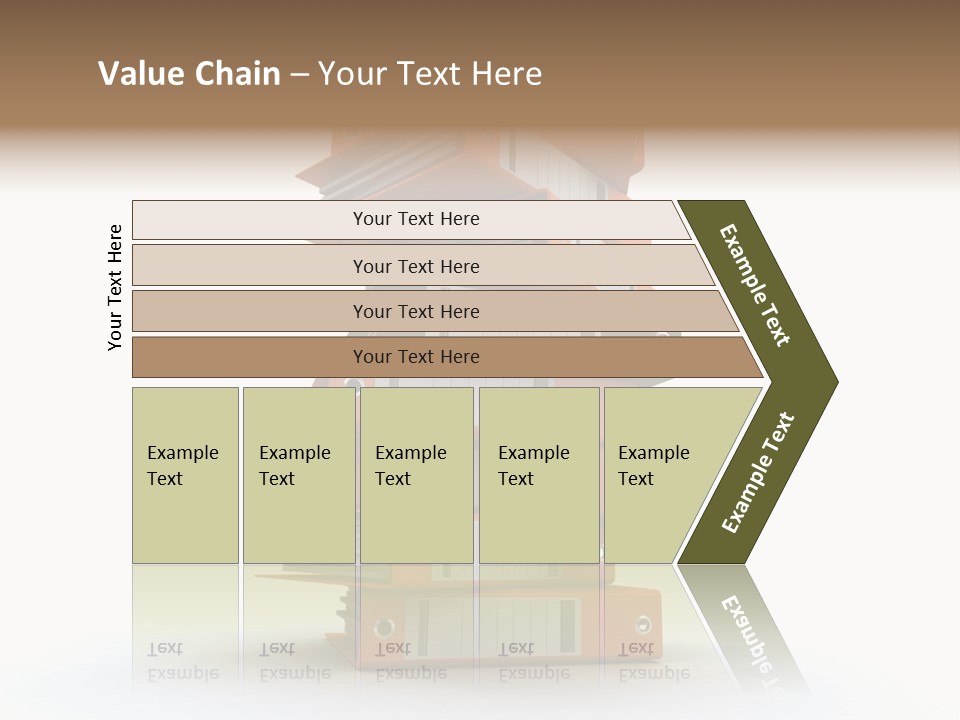 Report Organize Stationary PowerPoint Template