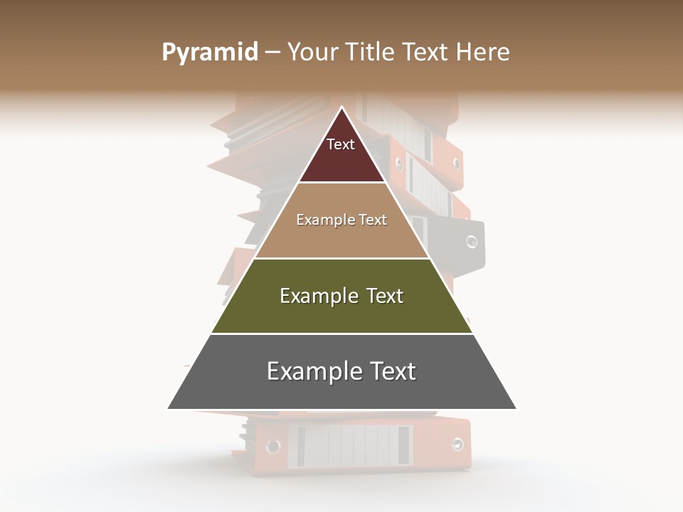 Report Organize Stationary PowerPoint Template