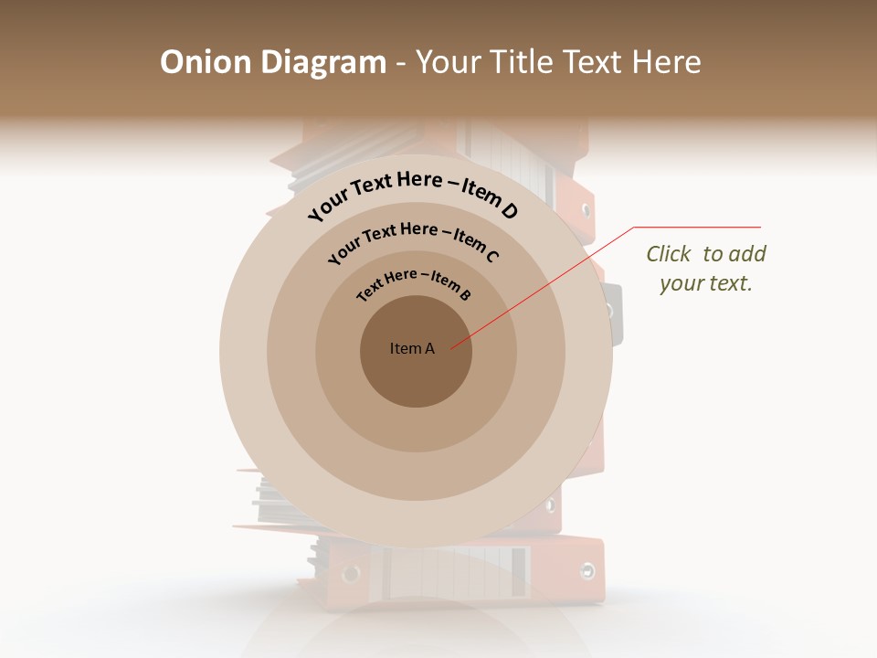 Report Organize Stationary PowerPoint Template