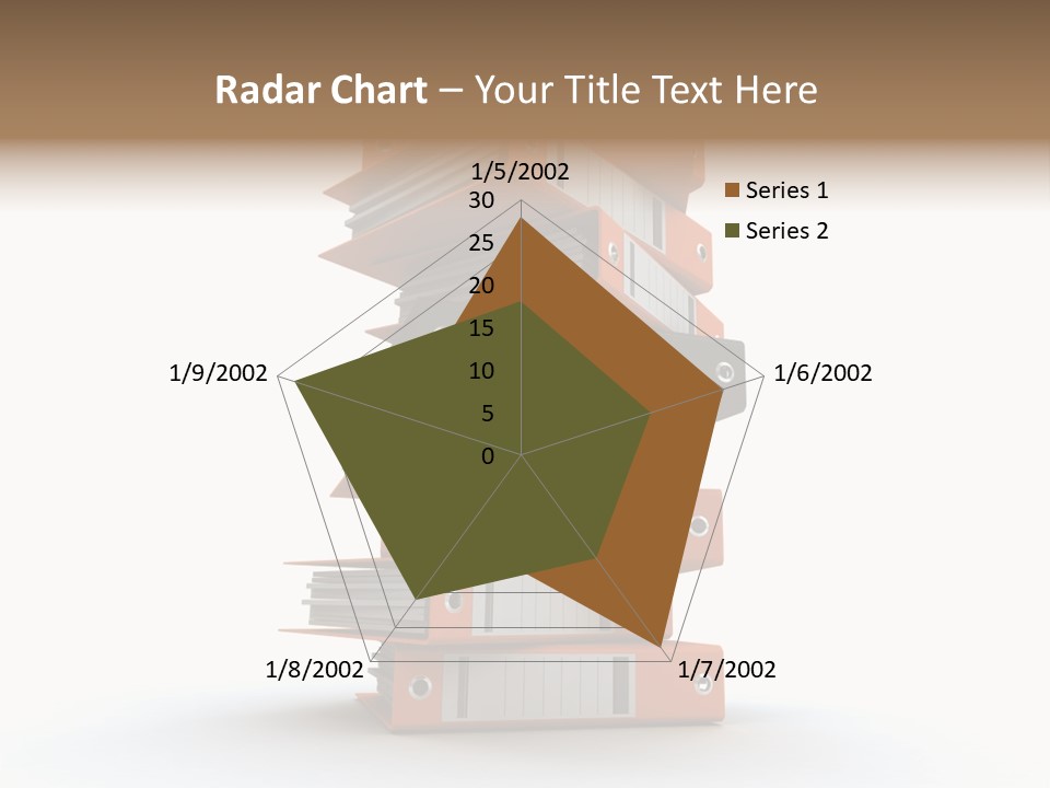 Report Organize Stationary PowerPoint Template