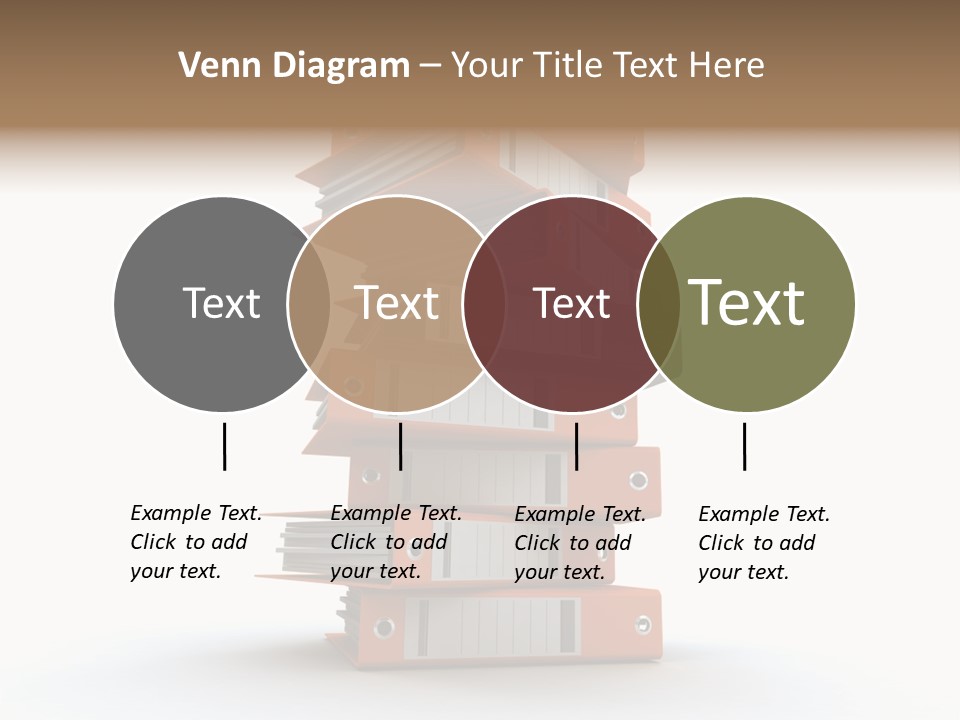 Report Organize Stationary PowerPoint Template