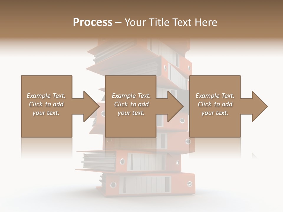 Report Organize Stationary PowerPoint Template