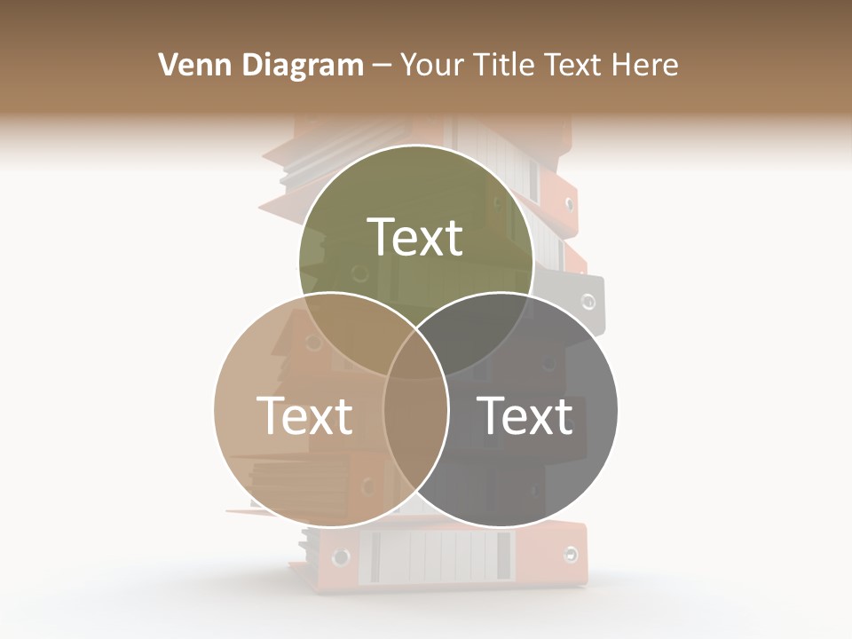 Report Organize Stationary PowerPoint Template