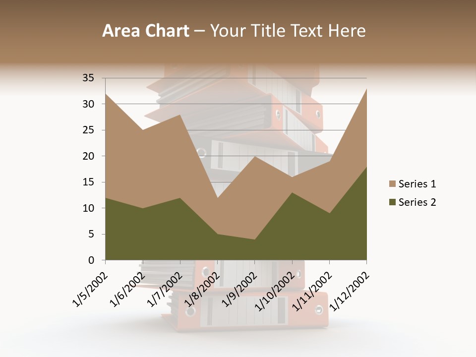 Report Organize Stationary PowerPoint Template