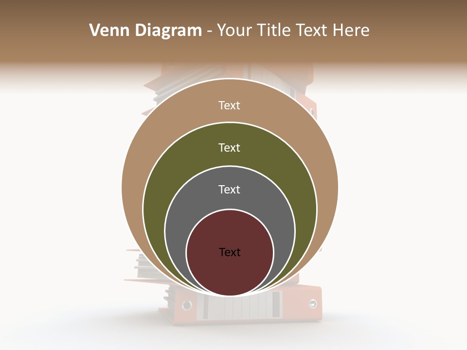 Report Organize Stationary PowerPoint Template