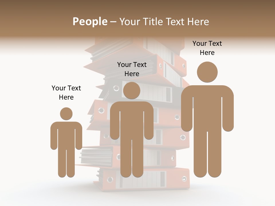 Report Organize Stationary PowerPoint Template