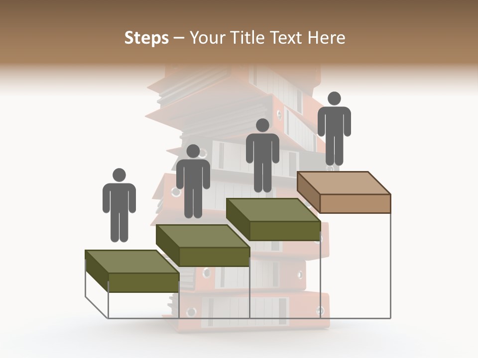 Report Organize Stationary PowerPoint Template