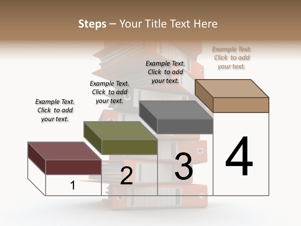 Report Organize Stationary PowerPoint Template