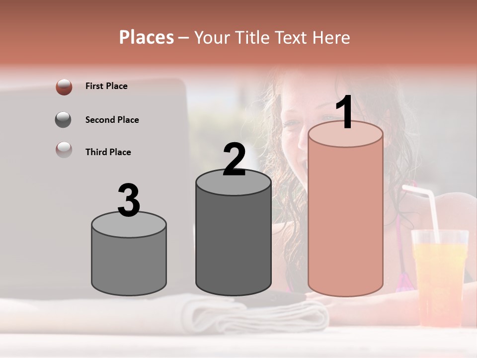 Sky Computer Business PowerPoint Template