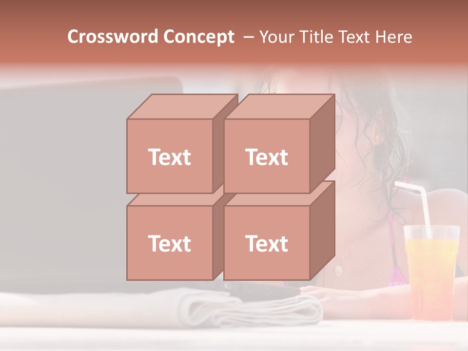 Sky Computer Business PowerPoint Template