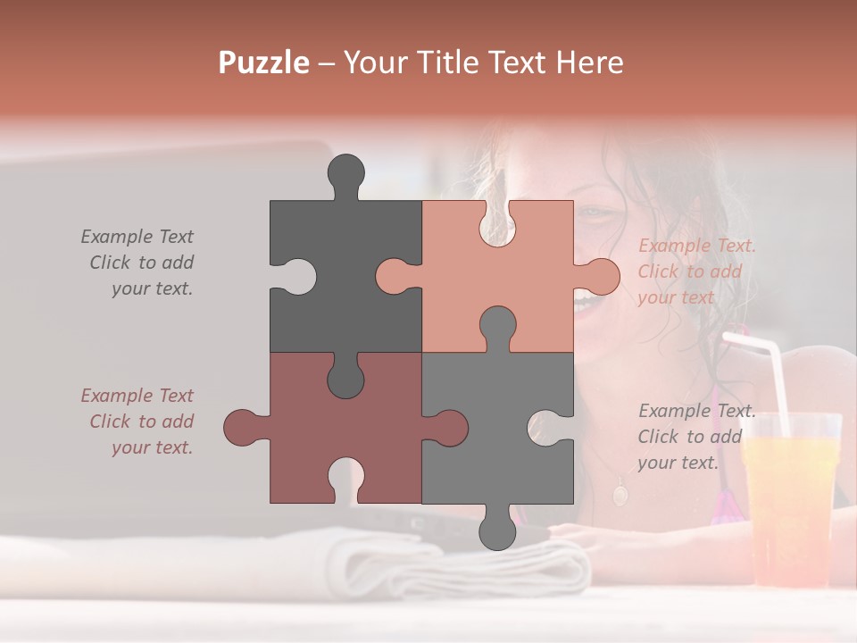 Sky Computer Business PowerPoint Template