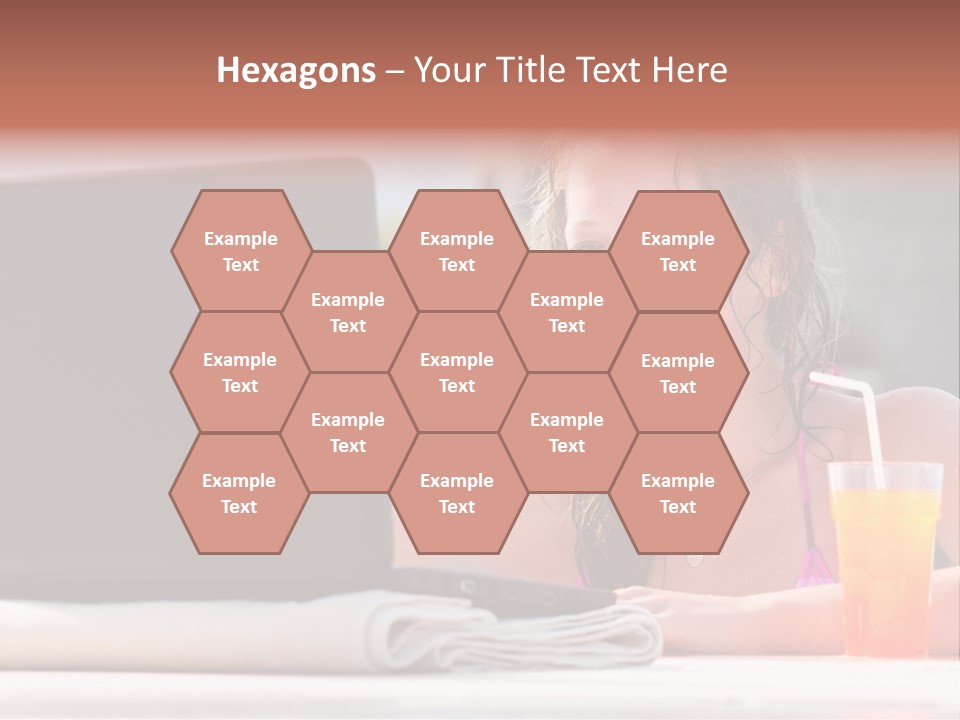 Sky Computer Business PowerPoint Template