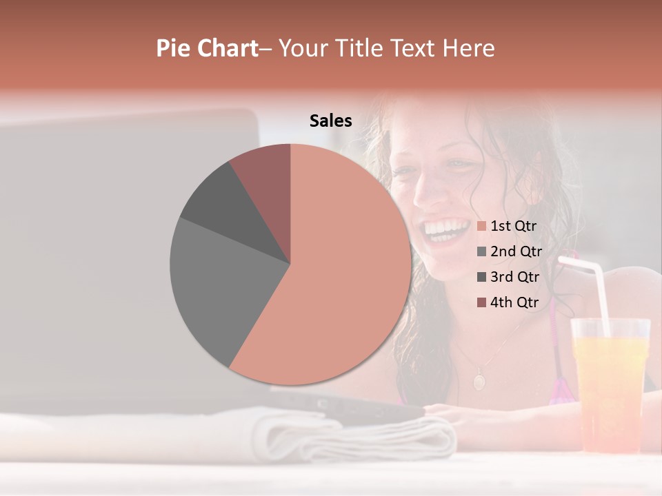 Sky Computer Business PowerPoint Template
