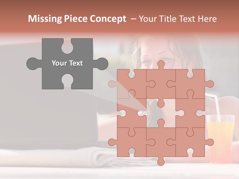 Sky Computer Business PowerPoint Template