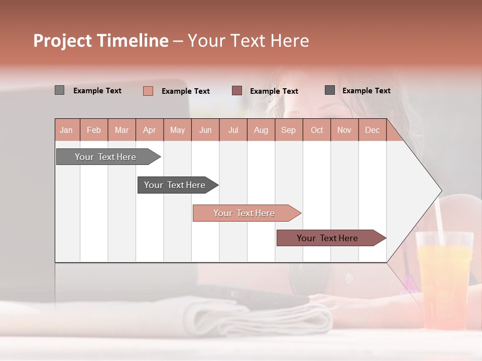 Sky Computer Business PowerPoint Template
