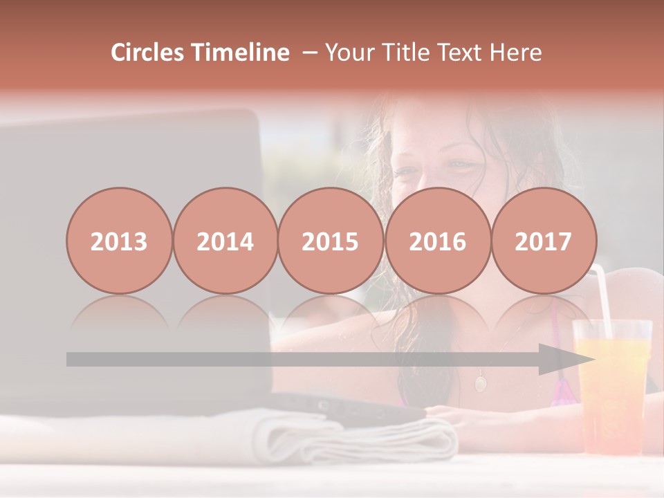 Sky Computer Business PowerPoint Template