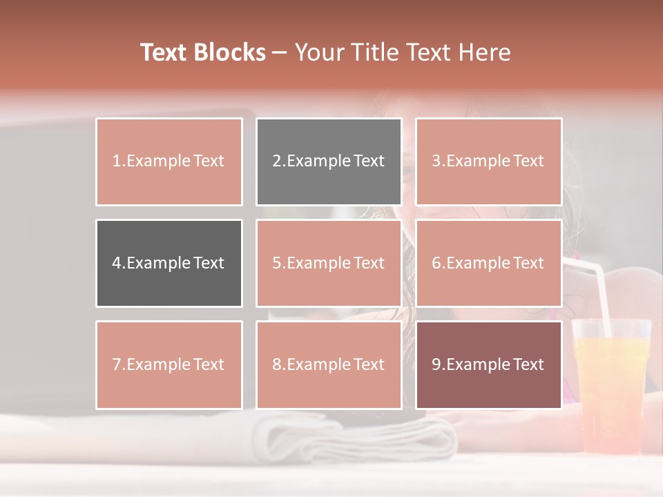 Sky Computer Business PowerPoint Template