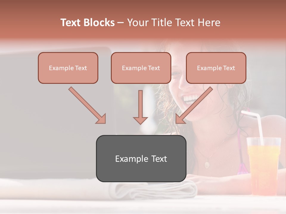 Sky Computer Business PowerPoint Template