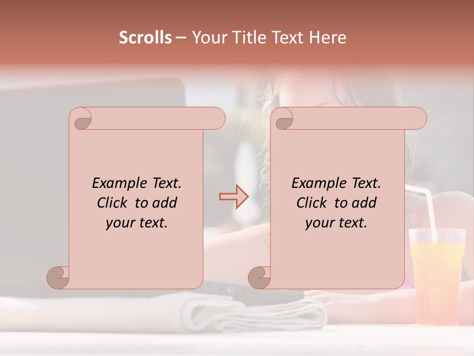 Sky Computer Business PowerPoint Template