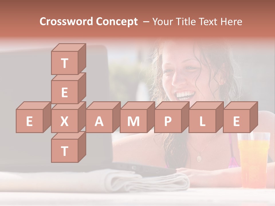 Sky Computer Business PowerPoint Template