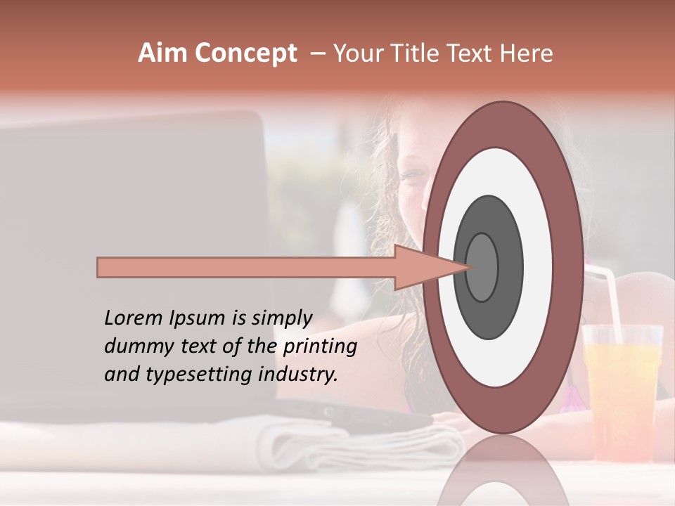 Sky Computer Business PowerPoint Template