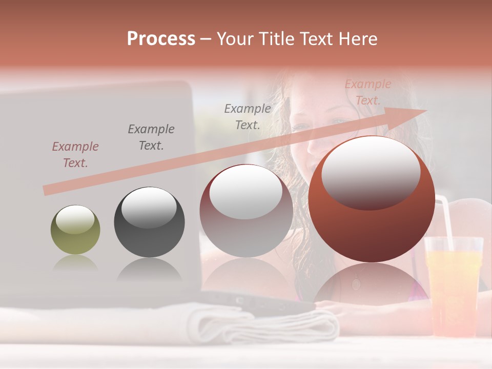 Sky Computer Business PowerPoint Template