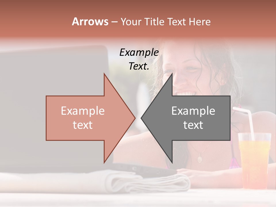 Sky Computer Business PowerPoint Template