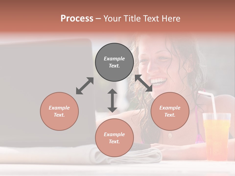 Sky Computer Business PowerPoint Template